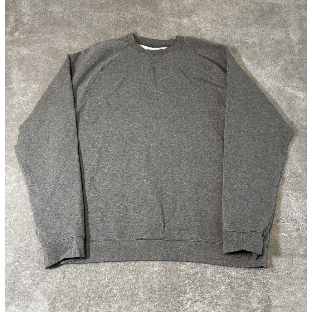 Brooklinen Loungewear Collection Gray Pullover Sweater XXL